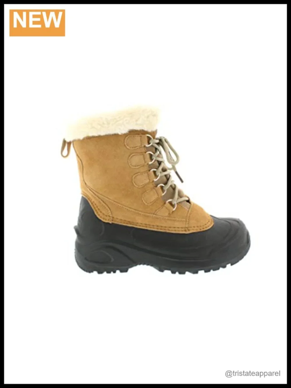 Itasca Cedar II Women's Insulated Waterproof Ankle Snow Boots Lace-Up with Faux